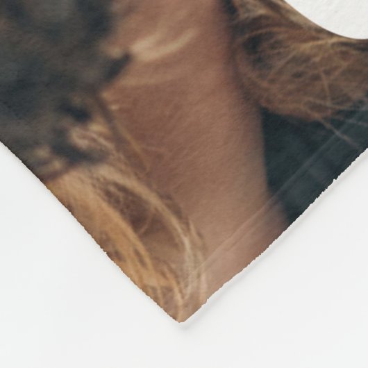 Personalisiert Paw Liebe Print Dog Lover Blanket Fleecedecke (Ecke)