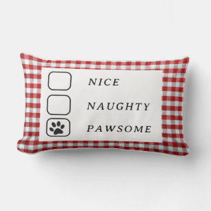 Personalisiert PAWSOME HUND PAW DOG Lendenkissen