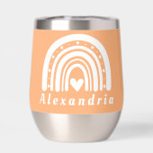 Personalisiert Peach Boho (Rückseite)