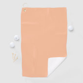 Personalisiert Peach Fuzz Golfhandtuch (Insitu)