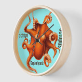 Personalisiert Peacock Chandelier Clock Uhr (Winkel)