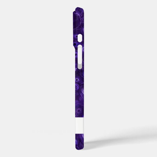 Personalisiert Peacock Feather Case-Mate iPhone Hülle (Rückseite / Links)