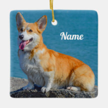 Personalisiert Pembroke Welsh Corgi Puppy Dog