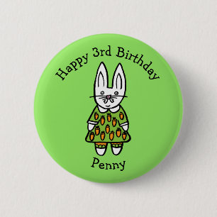 Personalisiert Penny, das Happy Birthday Button
