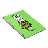 Personalisiert Penny, das Kaninchen Notizblock (Rechte Seite)