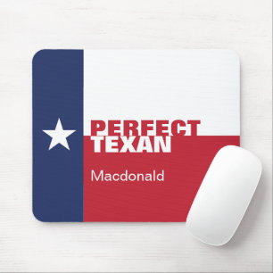 Personalisiert PERFEKT TEXAN Mousepad
