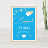 Personalisiert! Perfekte Paare-Verlobung Karte (Vorderseite)