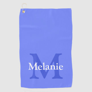 Personalisiert Periwinkle Golfhandtuch