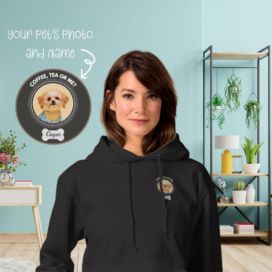 Personalisiert Pet Portrait Hoodie