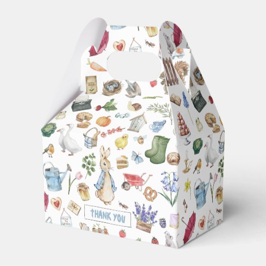 Personalisiert Peter der Rabbit Birthday Gevor Box Geschenkschachtel (Vorderseite)