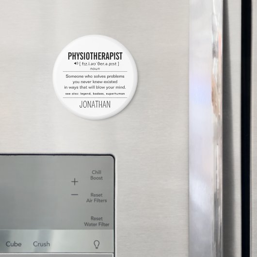 Personalisiert Physiotherapeut Funny Magnet (In Situ (Kühlschrank))