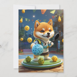 Personalisiert Pickleball Pickle Baller Einladung