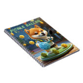 Personalisiert Pickleball Pickle Baller Notizblock (Rechte Seite)