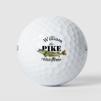 Personalisiert Pike Whisperer Fischer Golfball