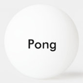 Personalisiert Ping Pong Ball Tischtennisball (Rückseite)