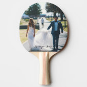 Personalisiert Ping Pong Paddle Fügen Sie Ihr Foto Tischtennis Schläger (Rückseite)