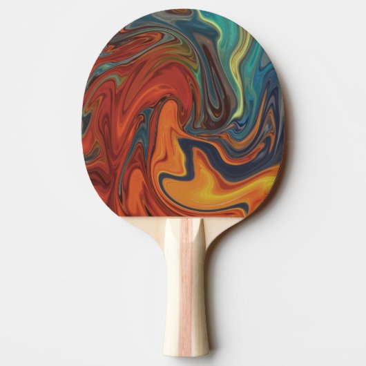 Personalisiert Ping Pong Paddle: Ihr Name hier Tischtennis Schläger (Rückseite)