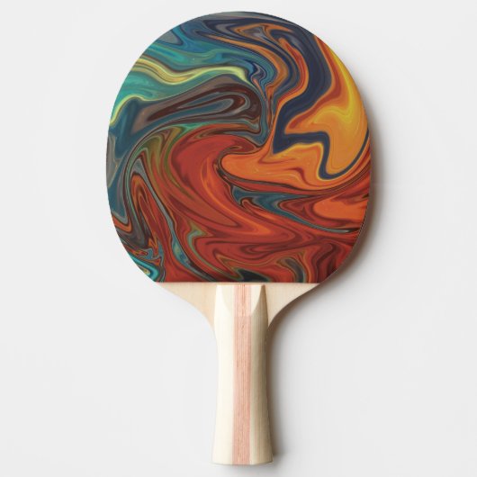 Personalisiert Ping Pong Paddle: Ihr Name hier Tischtennis Schläger (Vorderseite)