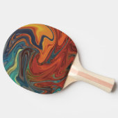 Personalisiert Ping Pong Paddle: Ihr Name hier Tischtennis Schläger (Seitenansicht)