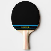 Personalisiert Ping Pong Paddle Tischtennis Schläger (Rückseite)