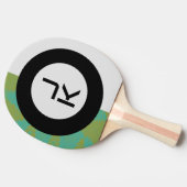 Personalisiert Ping Pong Paddle Tischtennis Schläger (Seitenansicht)