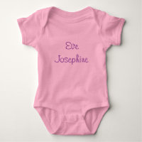 Personalisiert Pink Baby Romper