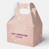 Personalisiert Pink Birthday Gevor Box Geschenkschachtel (Vorderseite)
