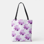 Personalisiert Pink Blume Confetti Tasche (Rückseite)
