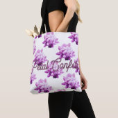 Personalisiert Pink Blume Confetti Tasche (Von Nahem)