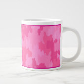 Personalisiert Pink Camouflage Tasse (Rechts)