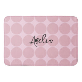 Personalisiert Pink Coquette Girls Badematte