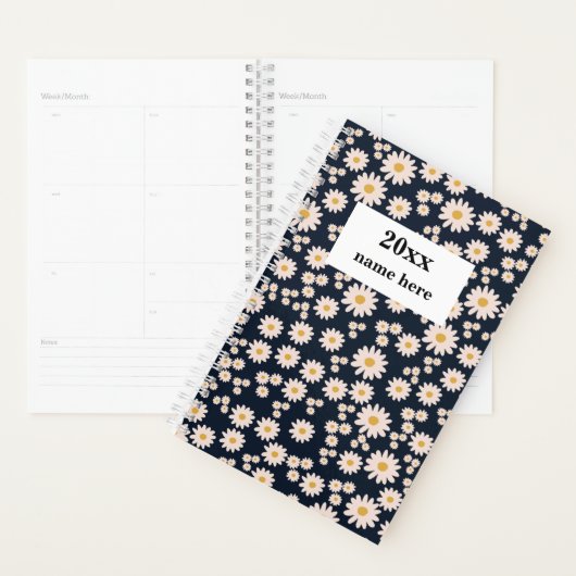Personalisiert Pink Daisy Planner Planer (Anzeige)