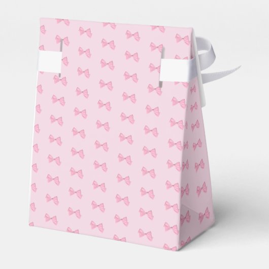 Personalisiert Pink Flamingo Themed Geschenkschachtel (Rückseite)