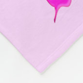 PERSONALISIERT PINK FLORAL SERENITY PRAYER BLANKET FLEECEDECKE (Ecke)