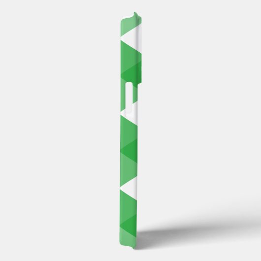 Personalisiert Pink Gingham iPhone Case mit Name (Rückseite / Rechts)