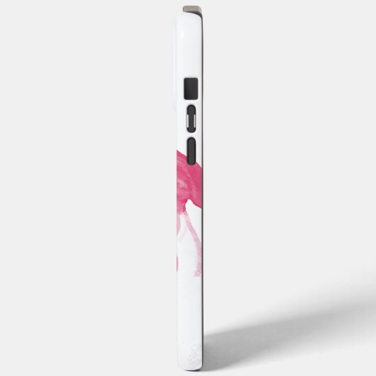 Personalisiert PINK Grumpy Puggy Case-Mate iPhone Hülle (Rückseite / Links)