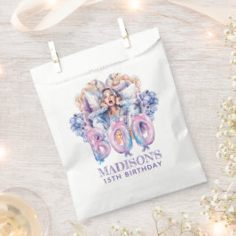 Personalisiert Pink Halloween Boo Geschenktütchen