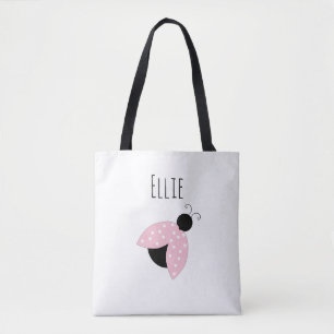 Personalisiert-Pink-Ladybug-Tasche Tasche