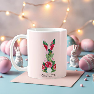Personalisiert Pink Ostersonne Tasse