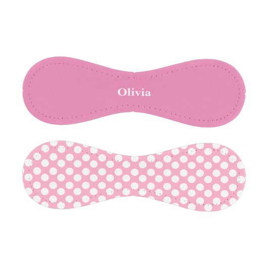 Personalisiert Pink Polka Dot Baseball (Paneele)