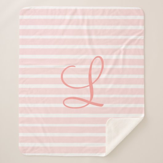 PERSONALISIERT PINK SHADES SHERPA BLANKET SHERPADECKE (Vorderseite)