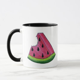 Personalisiert Pink Watermelon Juicy Frucht Picnic Tasse