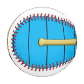 Personalisiert Pinstreifen Baseball (Vorderseite Links)