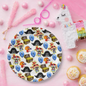 Personalisiert Pirate Birthday Pappteller (Party)