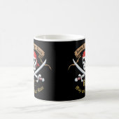 Personalisiert Pirate Kaffeetasse (Mittel)