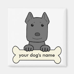 Personalisiert Pitbull Magnet