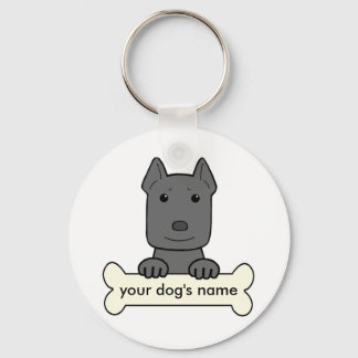 Personalisiert Pitbull Schlüsselanhänger