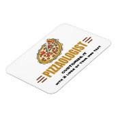 Personalisiert Pizza Magnet (Linke Seite)
