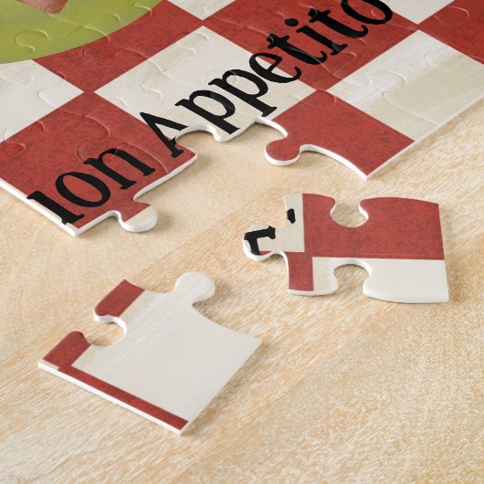 Personalisiert Pizza Pepperoni Italian Custom Puzzle (Seite)