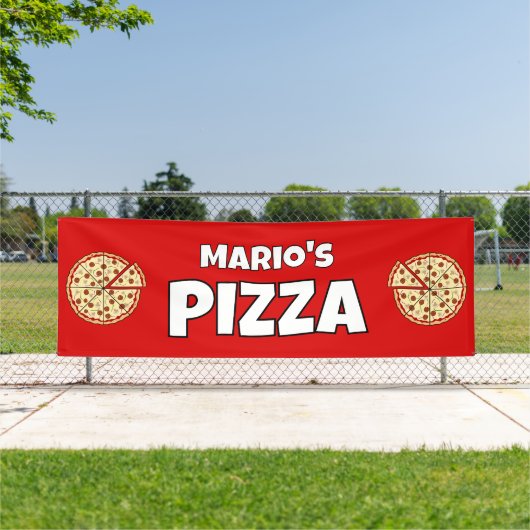 Personalisiert Pizzeria Banner (InSitu)